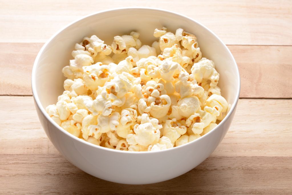 popcorn is packed with fiber 