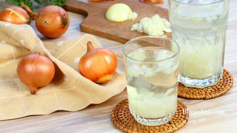 Benefits of Drinking Onion Water