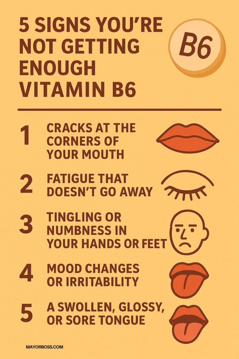 5 Signs You’re Not Getting Enough Vitamin B6