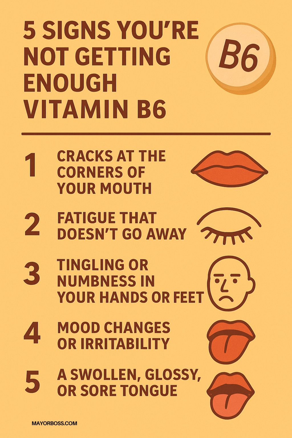 5 Signs You’re Not Getting Enough Vitamin B6