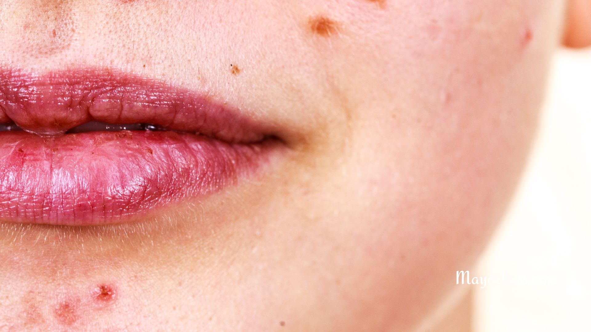 Get Rid of Pimples on Your Lips