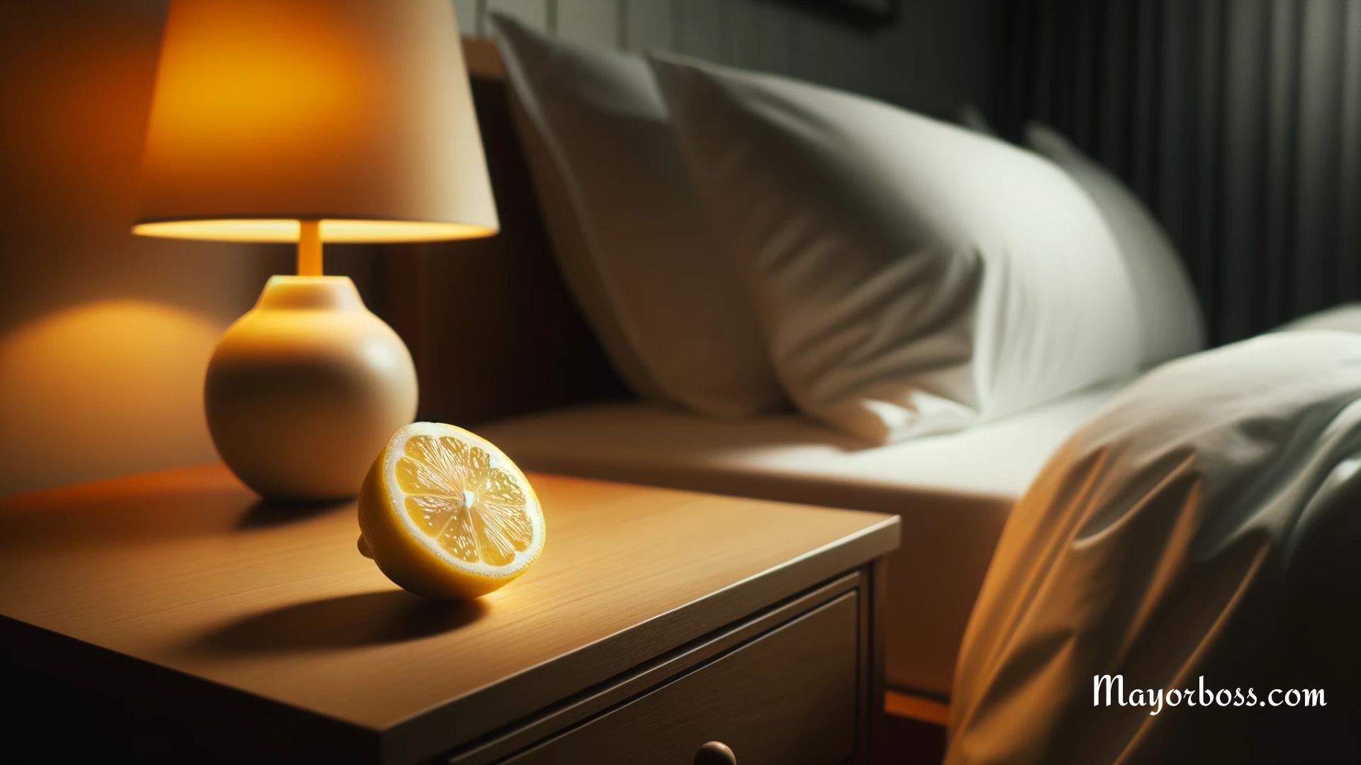 Why Placing a Sliced Lemon Near Your Bed Every Night Is a Good Idea