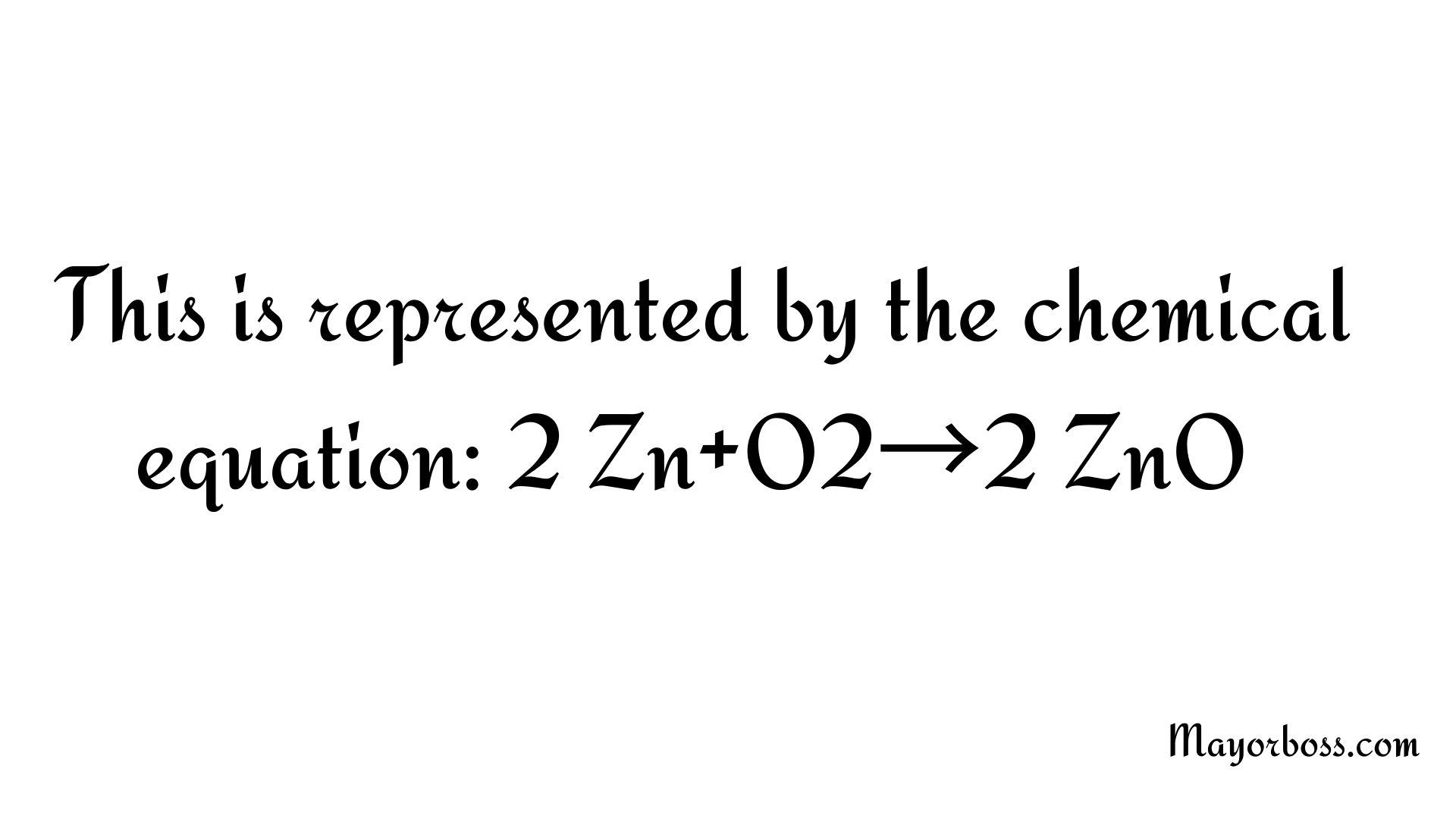 Does Zinc Oxidize?