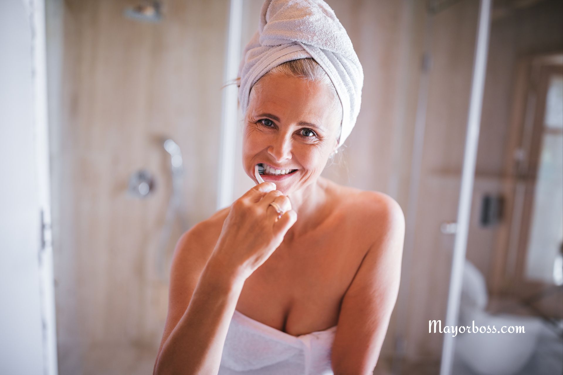 Is Brushing in the Shower Bad for Your Teeth?