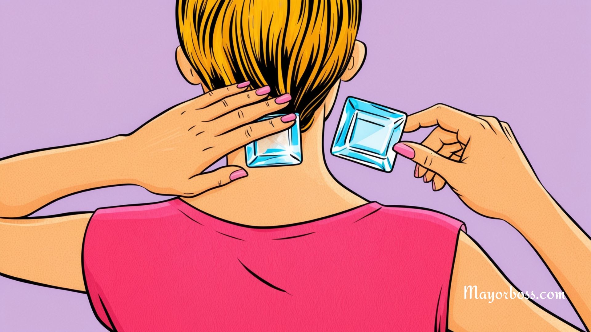 Here’s What Happens When You Place an Ice Cube at This Point on Your Neck