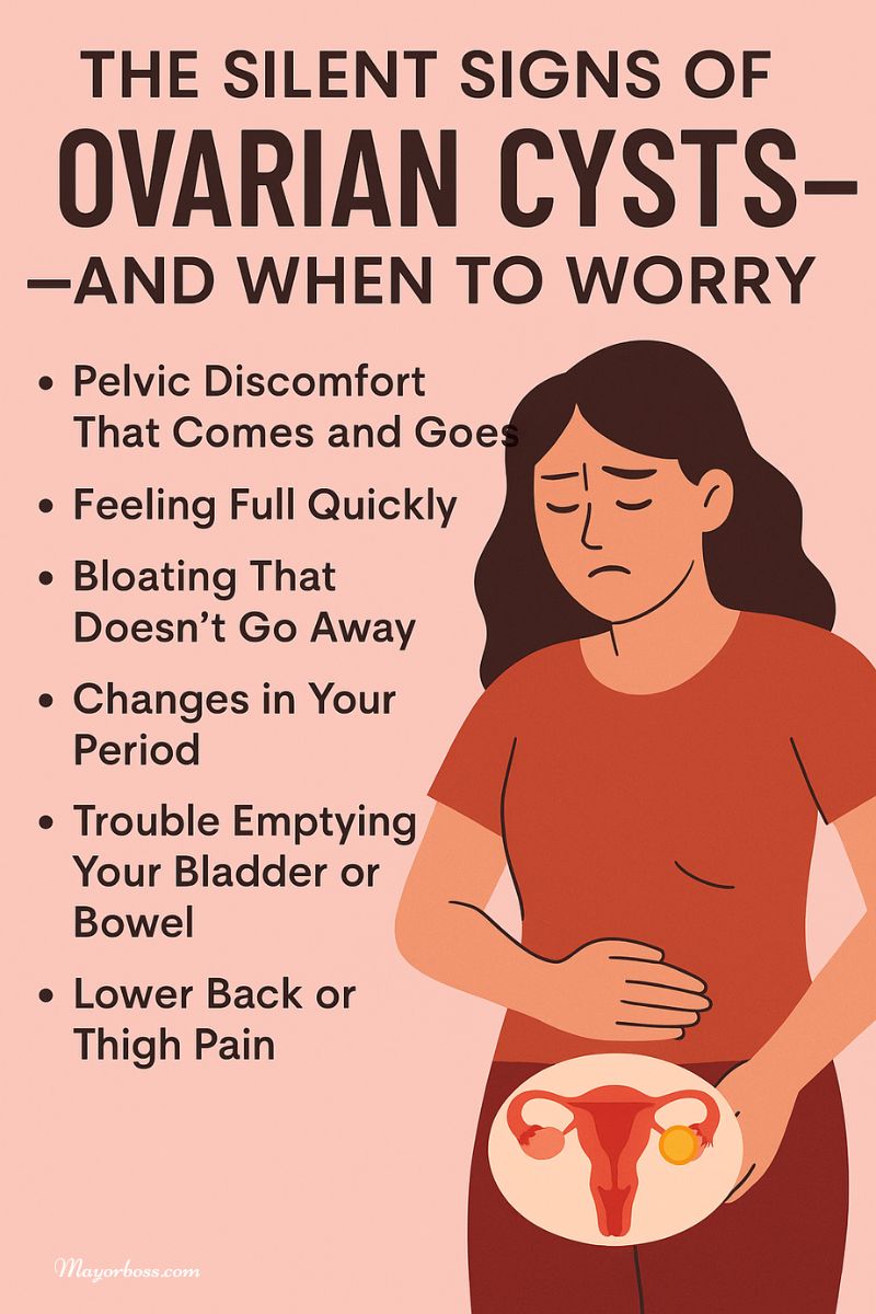 The Silent Signs of Ovarian Cysts—and When to Worry