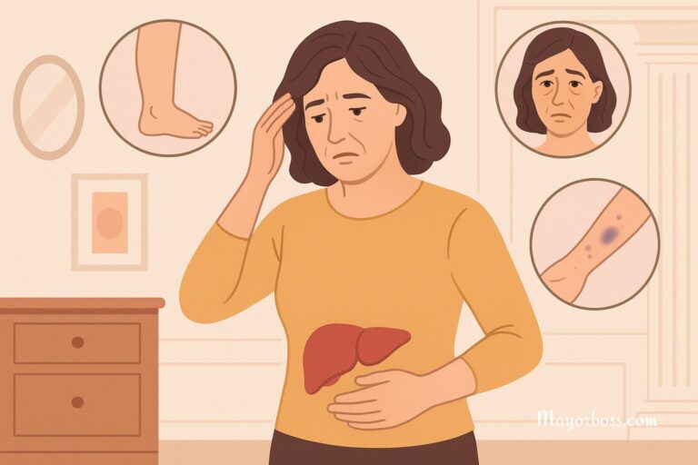 4 Warning Signs Of Damaged Liver