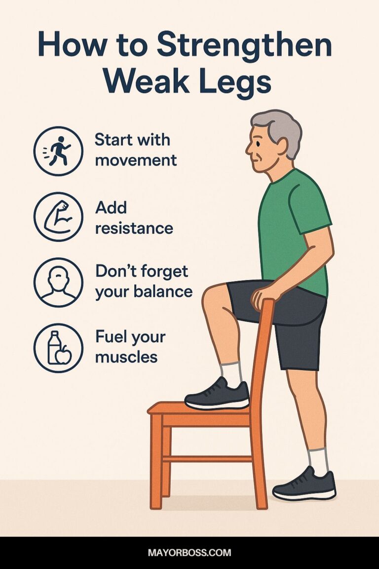 How to Strengthen Weak Legs
