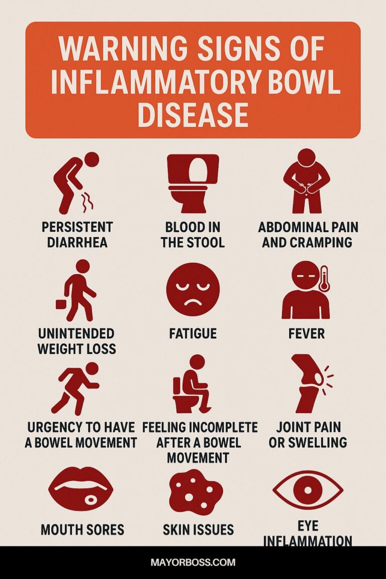 Warning Signs of Inflammatory Bowel Disease