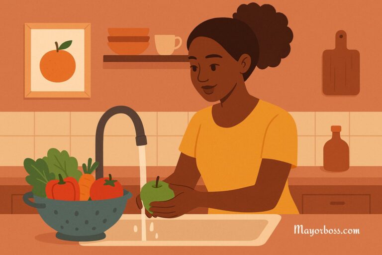 Why You Should Wash Vegetables and Fruits After Shopping