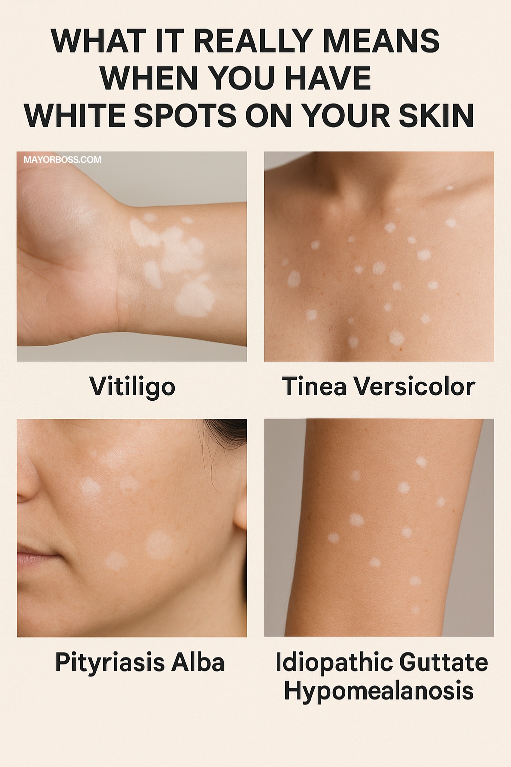 What It Really Means When You Have White Spots On Your Skin