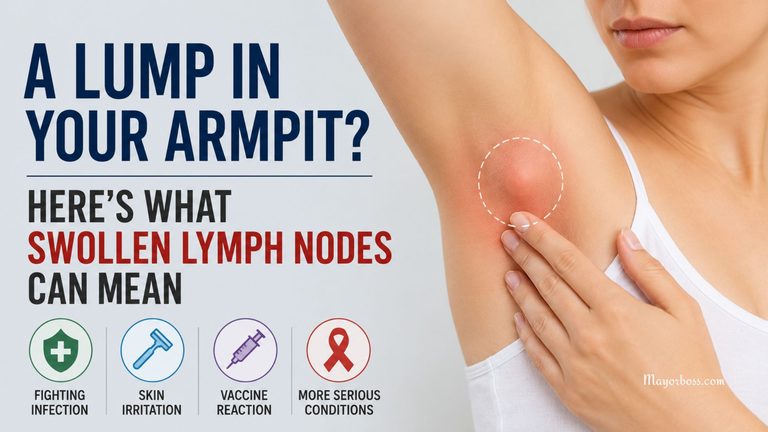 A Lump in Your Armpit? Here’s What Swollen Lymph Nodes Can Mean